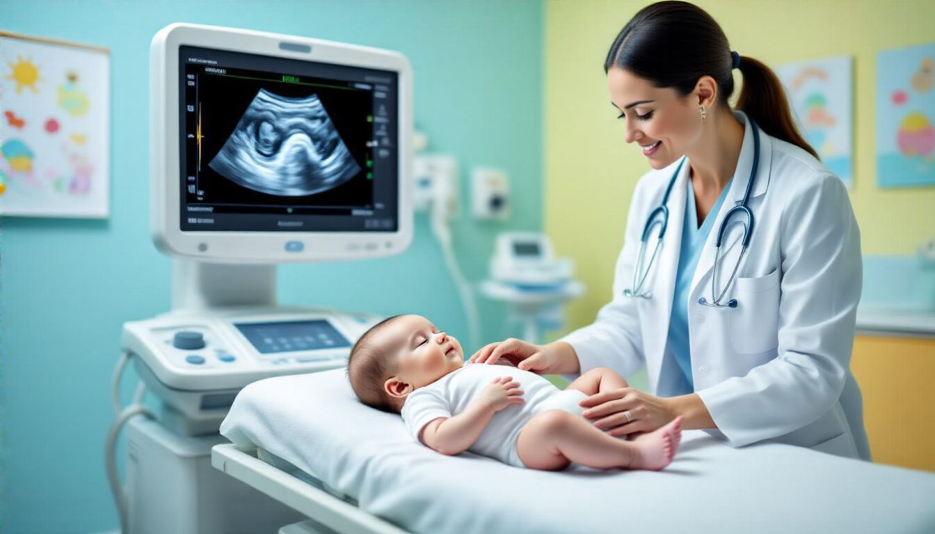 A pylorus szűkület ultrahanggal könnyen diagnosztizálható.