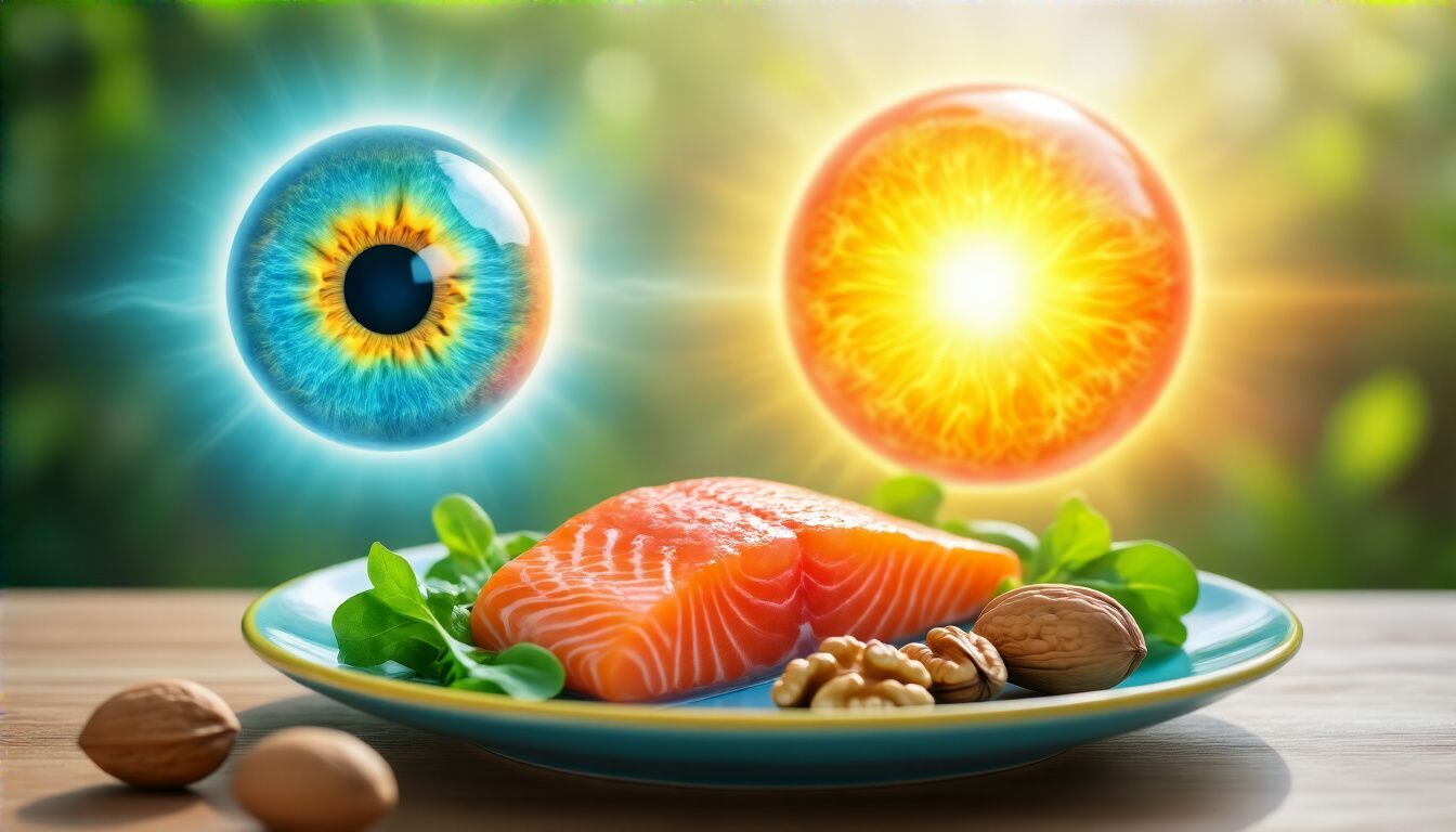 Az omega-3 zsírsav támogatja a retina egészségét.