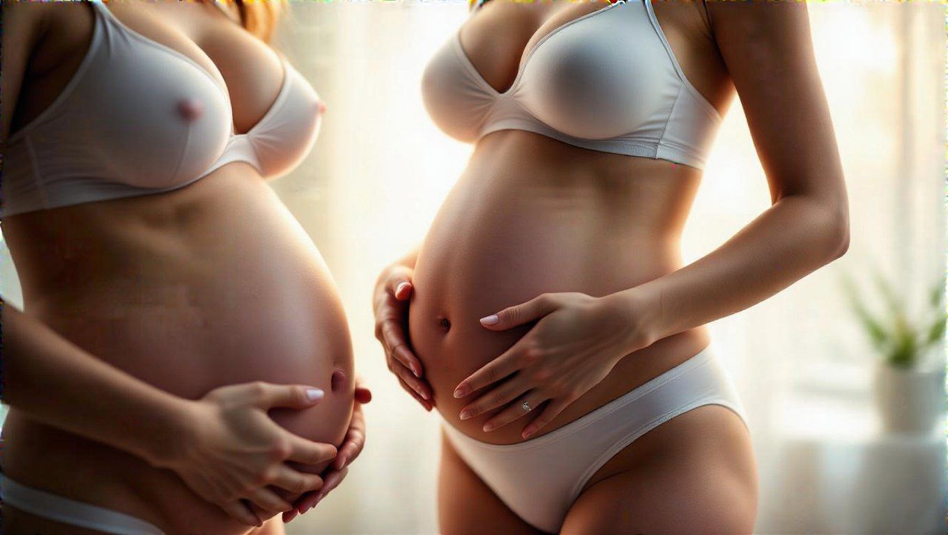A hormonális változások a terhesség alatt befolyásolják a testrészek érzékenységét.