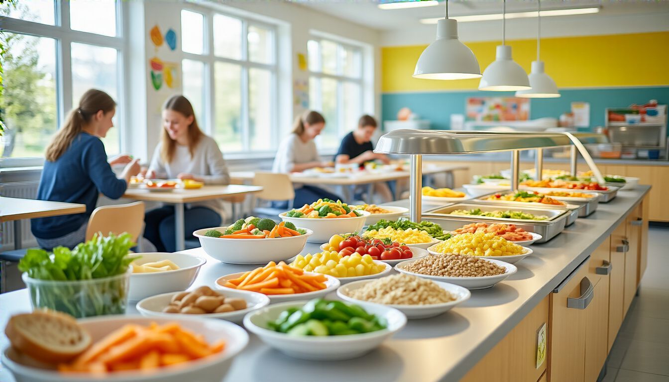 A svédasztalos rendszer csökkenti a táplálékpazarlást az iskolákban.