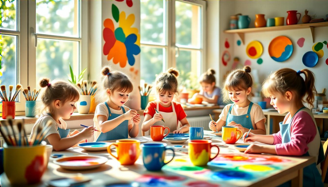 Fedezd fel a kerámiafestés varázsát közösen a gyerekkel!