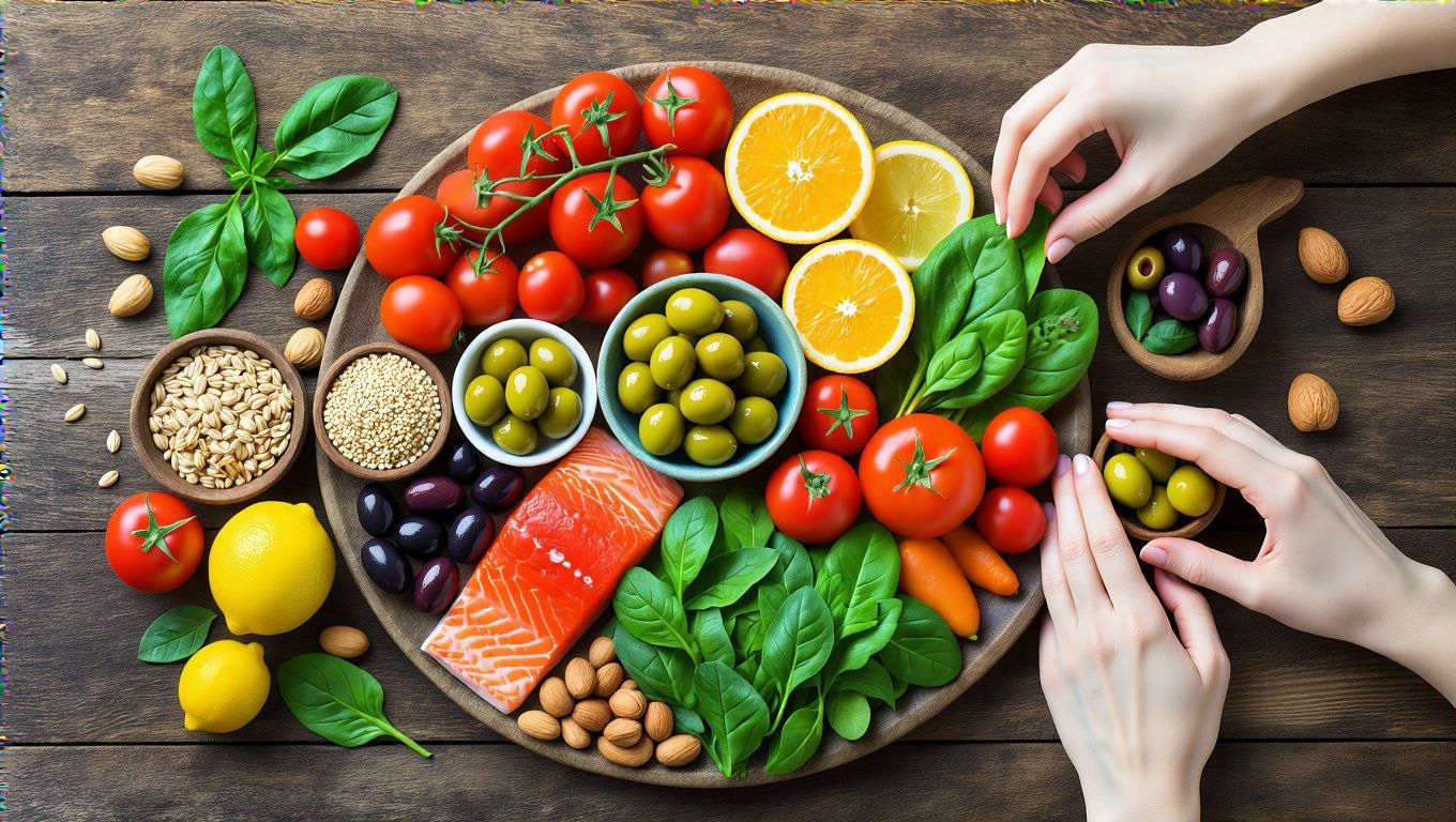 A mediterrán étrend gazdag omega-3 zsírsavakban segíti a termékenységet.