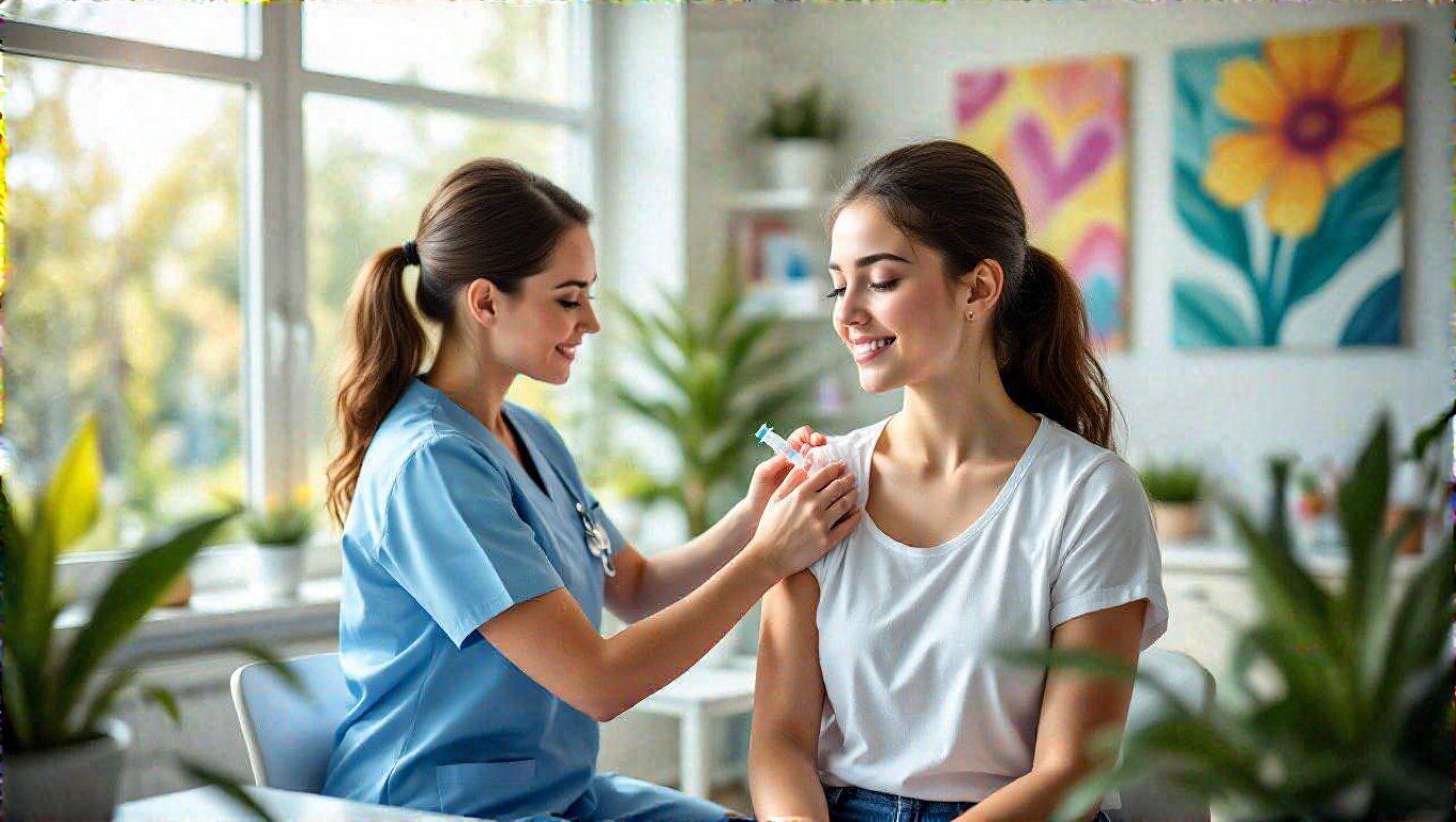 A HPV oltás csökkenti a méhnyakrák kockázatát.