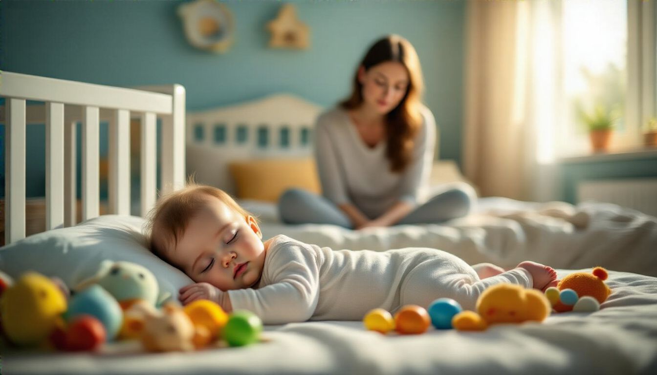 A kimerültség súlyosbítja az alvási nehézségeket szülés után.