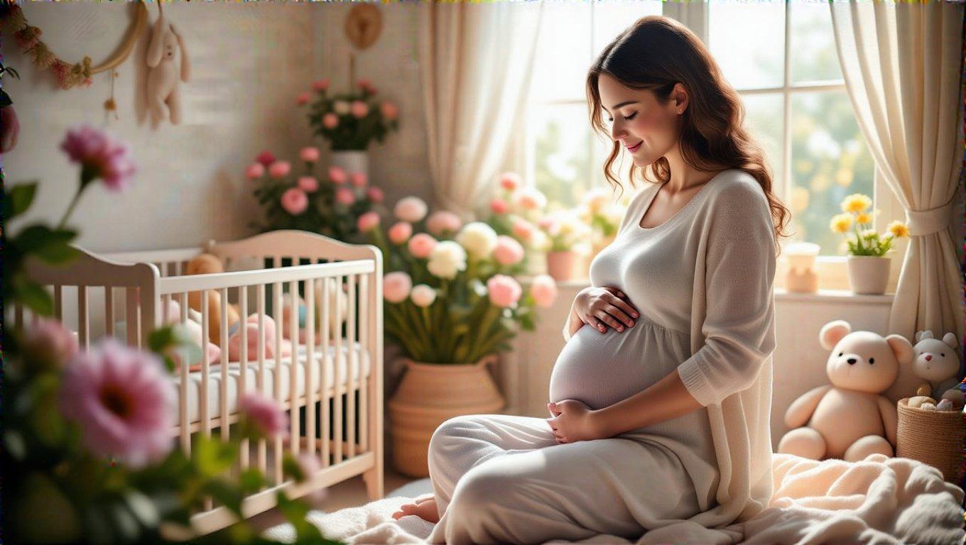 A tudatos átmenet támogatja az érzelmi felkészülést a szülésre.