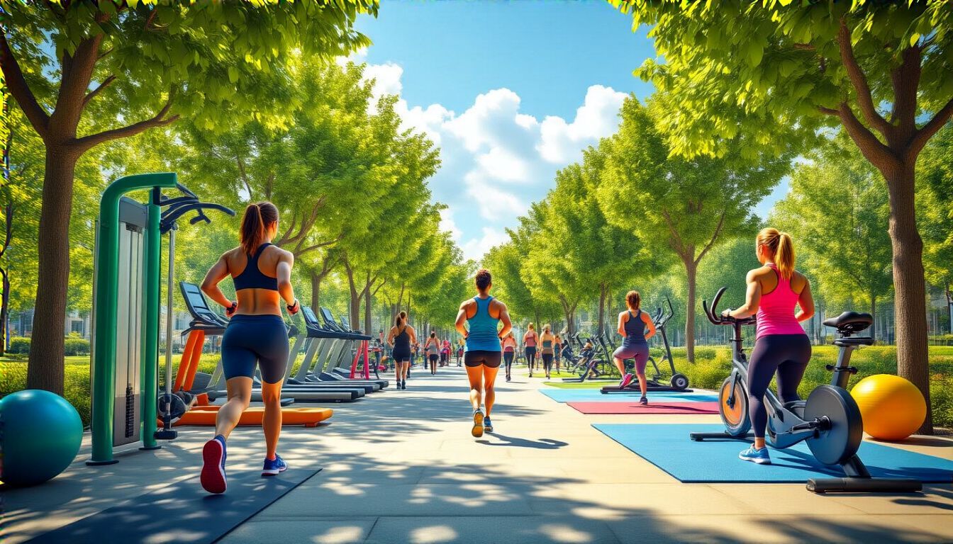 A cselekvési terv segíti a fitnesz célok elérését.