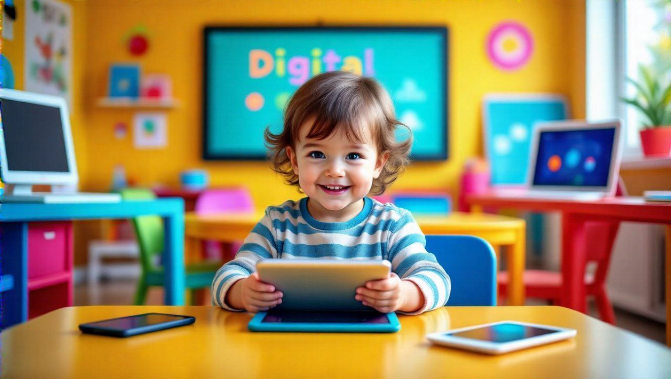 A tudatos digitális eszközhasználat fejleszti a gyermekek kreativitását.