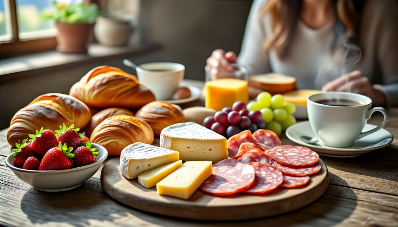 A friss péksütemények elengedhetetlenek a tökéletes reggelihez.