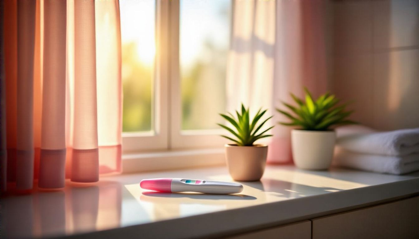 A terhességi tesztet a menstruáció késése után végezd el.