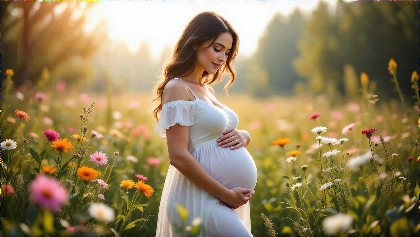 A terhesség hormonális változásai enyhíthetik a pikkelysömör tüneteit.